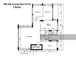 Blk 620 Jurong West Street 65 (Jurong West), HDB 5 Rooms #130986992